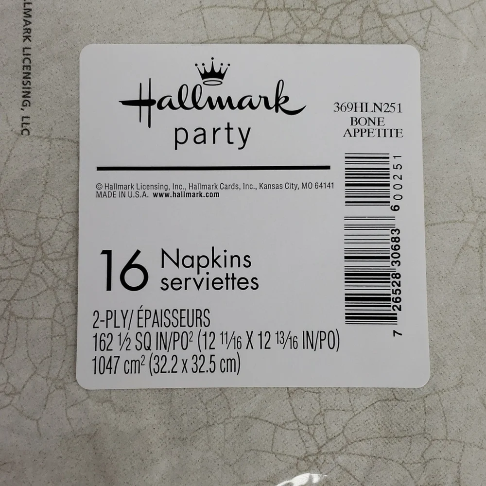 Halloween Party Napkins and Plates Set Unopened Hallmark Party NWT - Picture 9 of 10